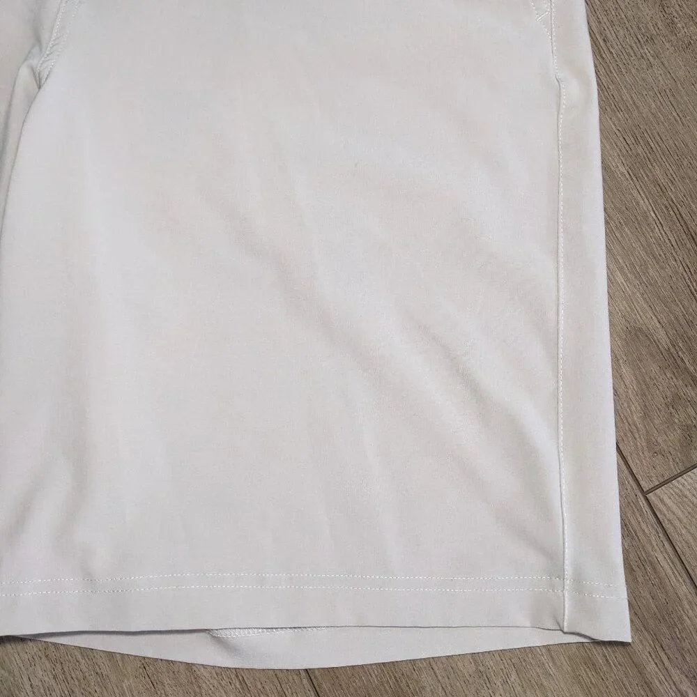 Columbia PFG Chino Shorts Men's 36x10 Khaki Beige Omni-Shield